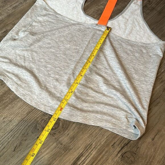 Nike Racer Back Top Orange and Gray Dy Fit Size Small - Picture 9 of 9